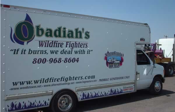 Wildfire Shop Truck - Obadiah's Wildfire Fighters