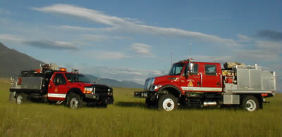 Type 3 and Type 6 Engines - Obadiah's Wildfire Fighters