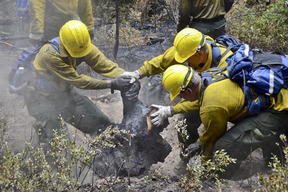 National Guard Troops on Washington's Chiwaukum Complex Fire