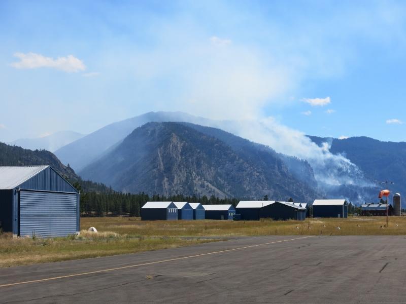 Copper King fire near Thompson Falls - Obadiah's Wildfire Fighters